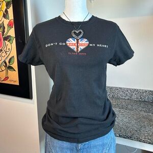 2012 Elton John Don’t Go Breaking My Heart XL Baby Tee